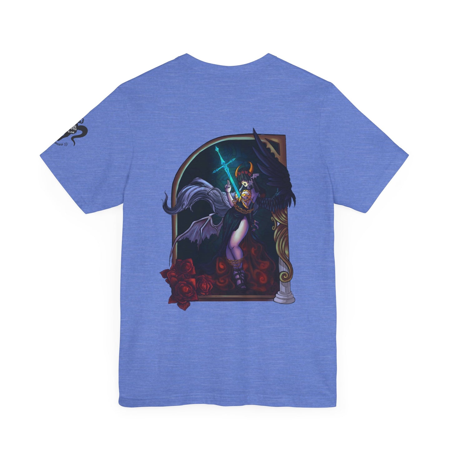 Heavenly Evil Angel Short Sleeve Tee