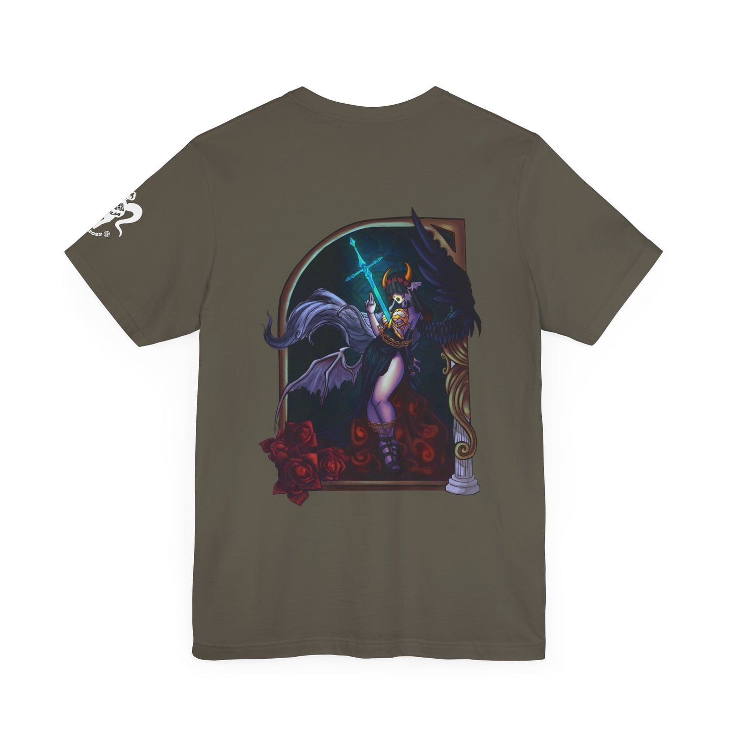 Heavenly Evil Angel Short Sleeve Tee