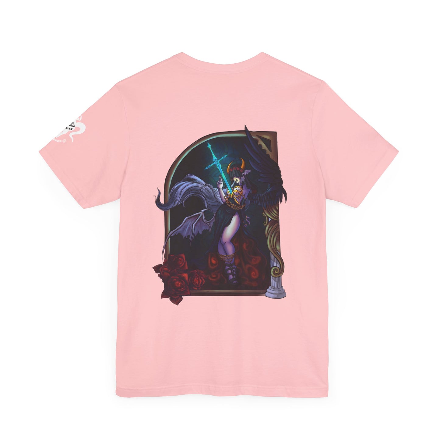 Heavenly Evil Angel Short Sleeve Tee