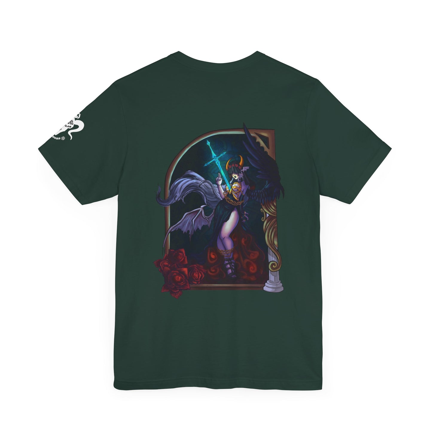Heavenly Evil Angel Short Sleeve Tee