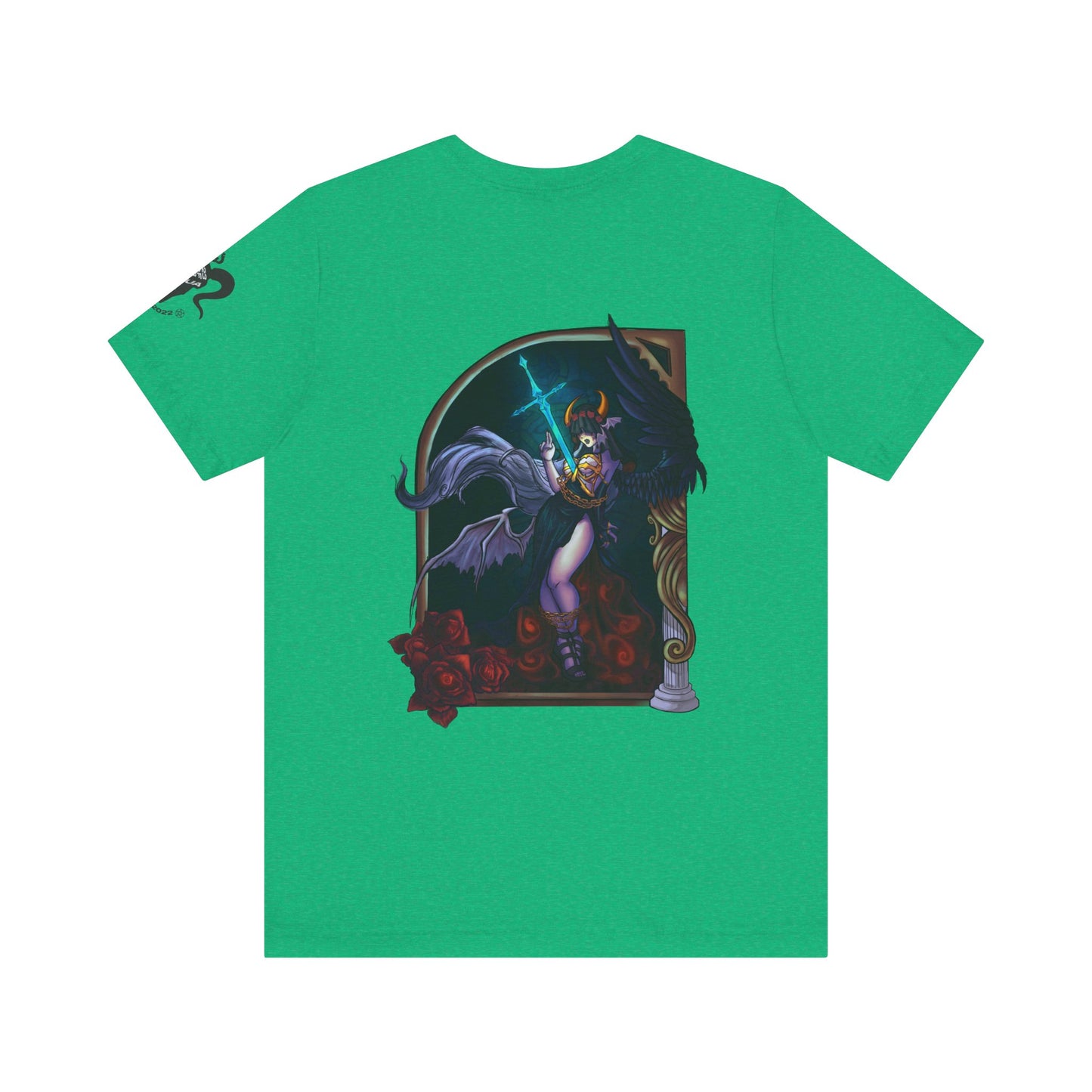 Heavenly Evil Angel Short Sleeve Tee