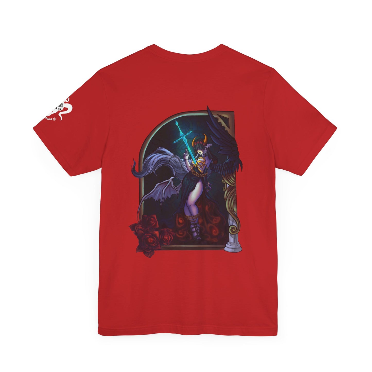 Heavenly Evil Angel Short Sleeve Tee