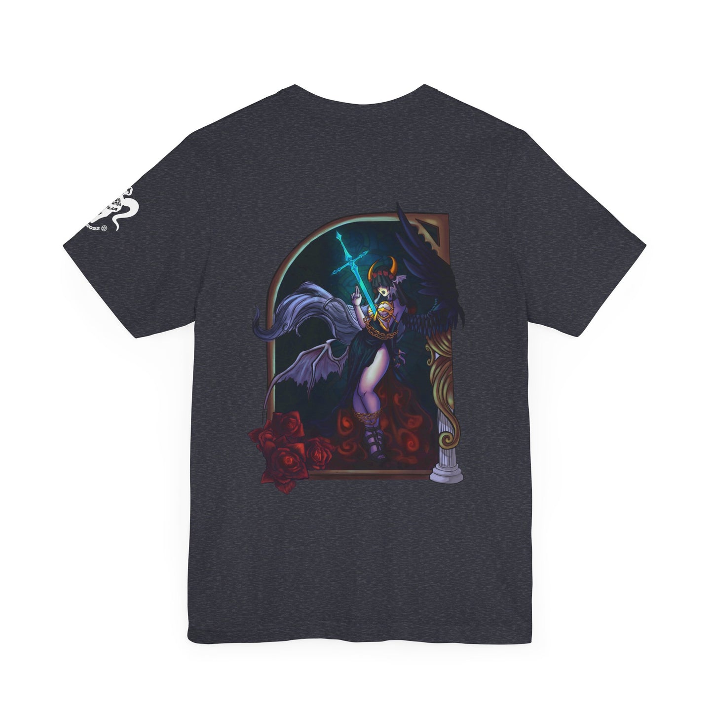 Heavenly Evil Angel Short Sleeve Tee