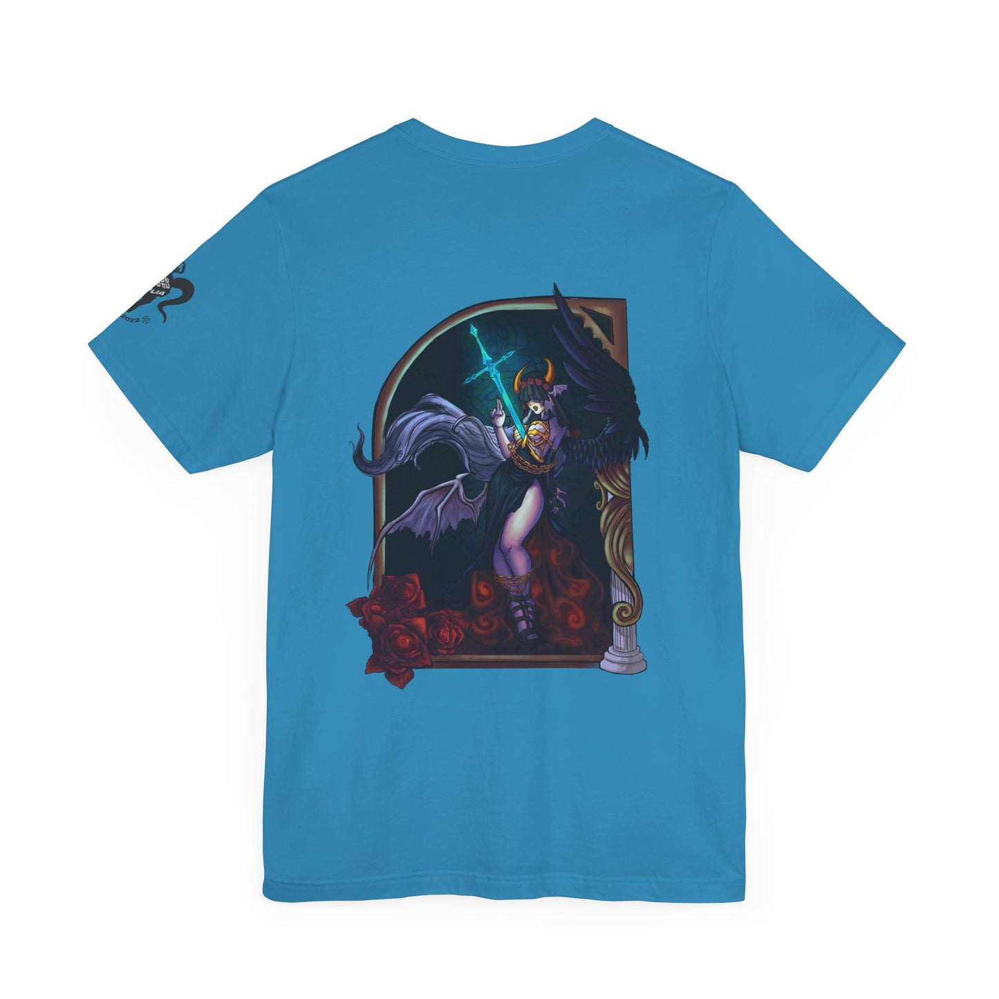 Heavenly Evil Angel Short Sleeve Tee