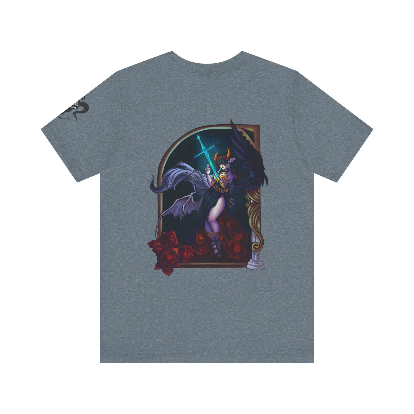 Heavenly Evil Angel Short Sleeve Tee