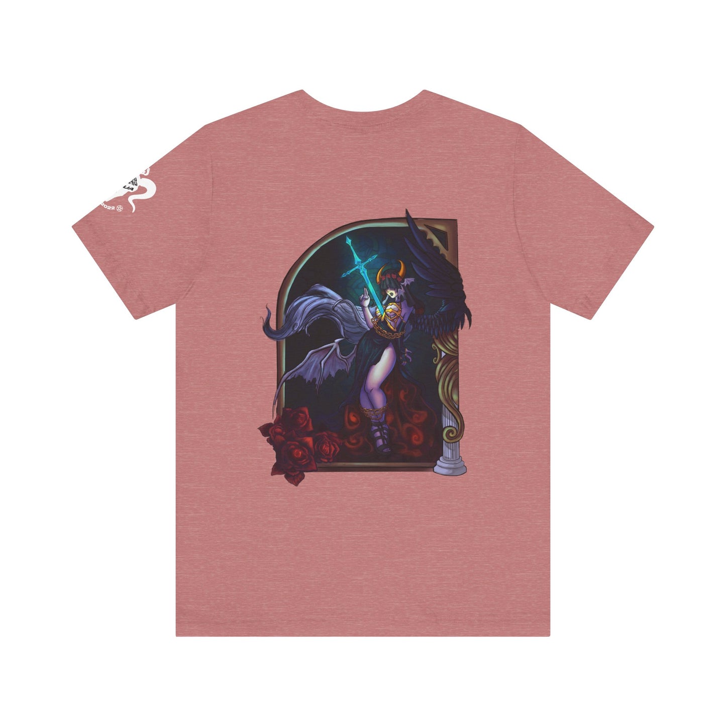 Heavenly Evil Angel Short Sleeve Tee