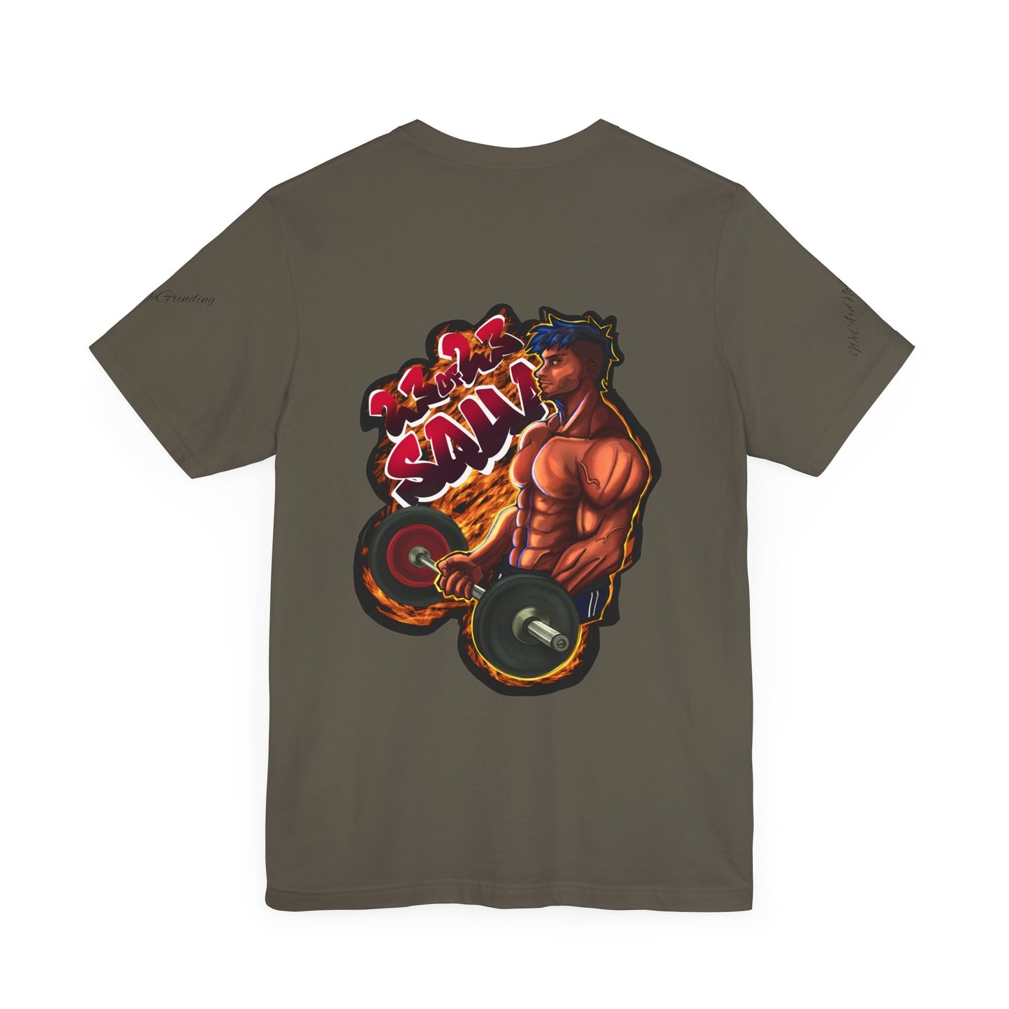 WorkOut King Short Sleevee Tee