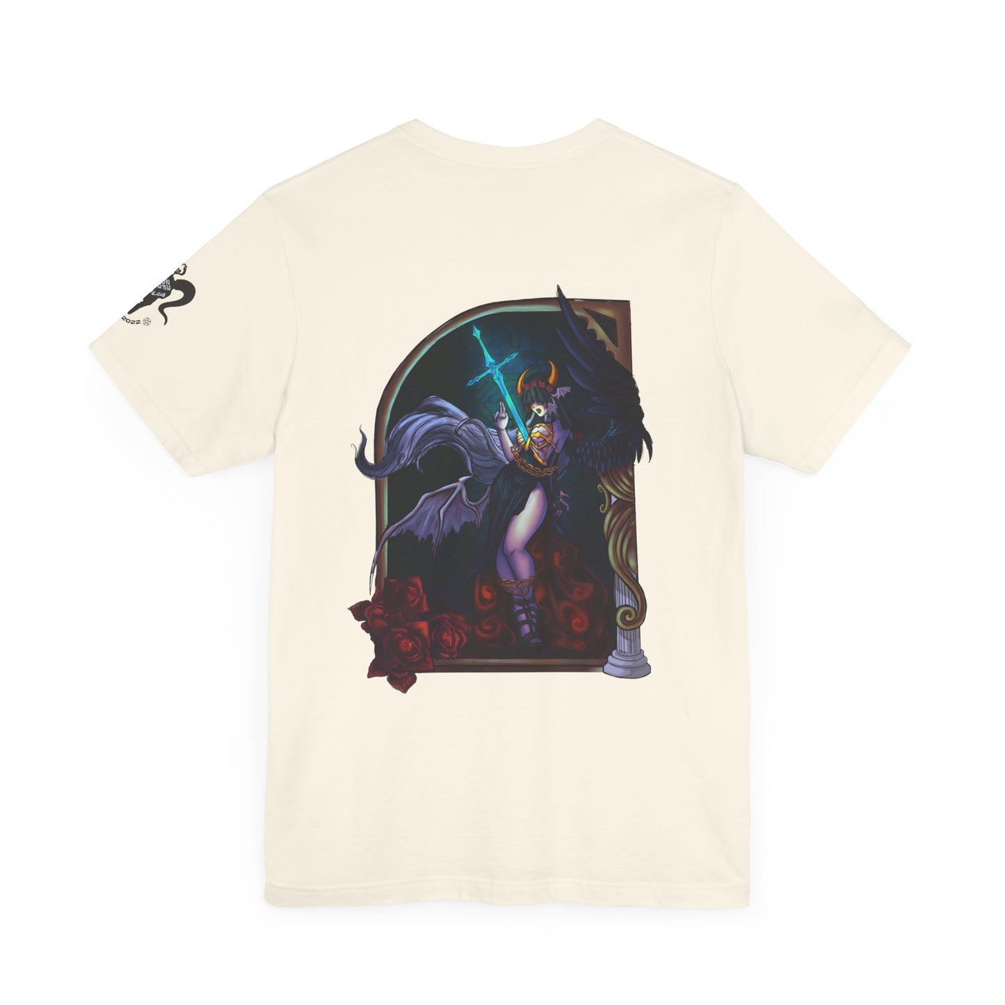 Heavenly Evil Angel Short Sleeve Tee