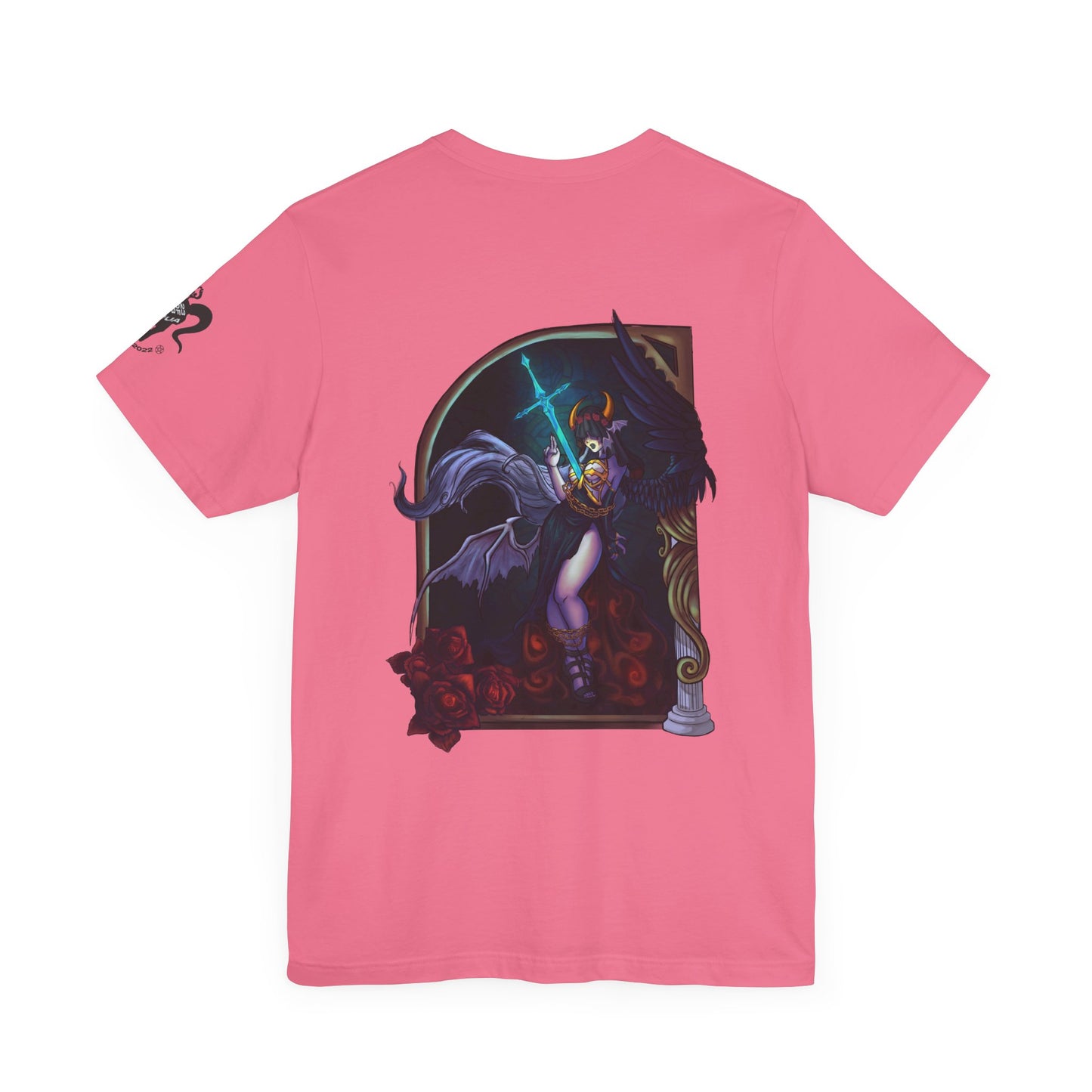 Heavenly Evil Angel Short Sleeve Tee