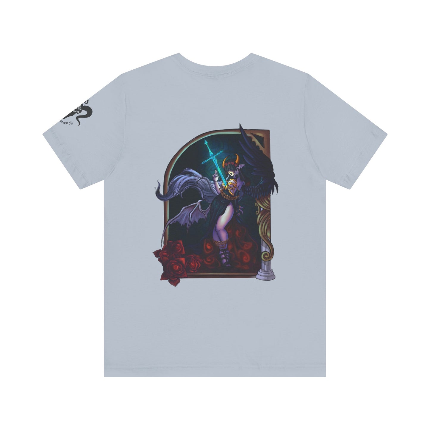 Heavenly Evil Angel Short Sleeve Tee