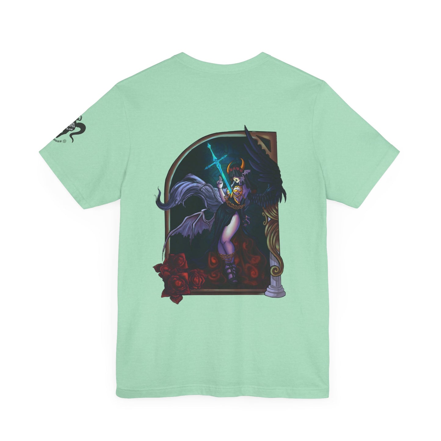 Heavenly Evil Angel Short Sleeve Tee