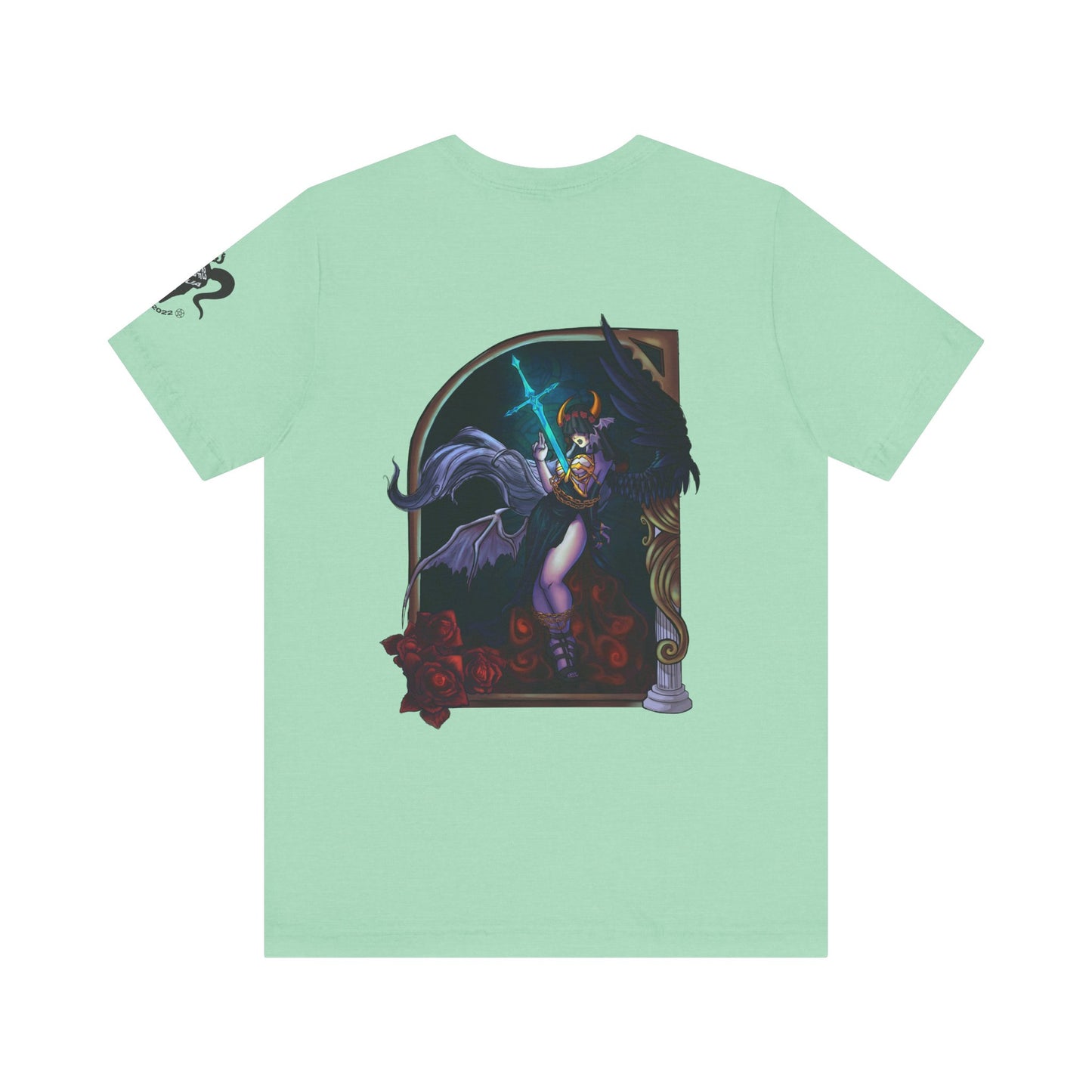 Heavenly Evil Angel Short Sleeve Tee