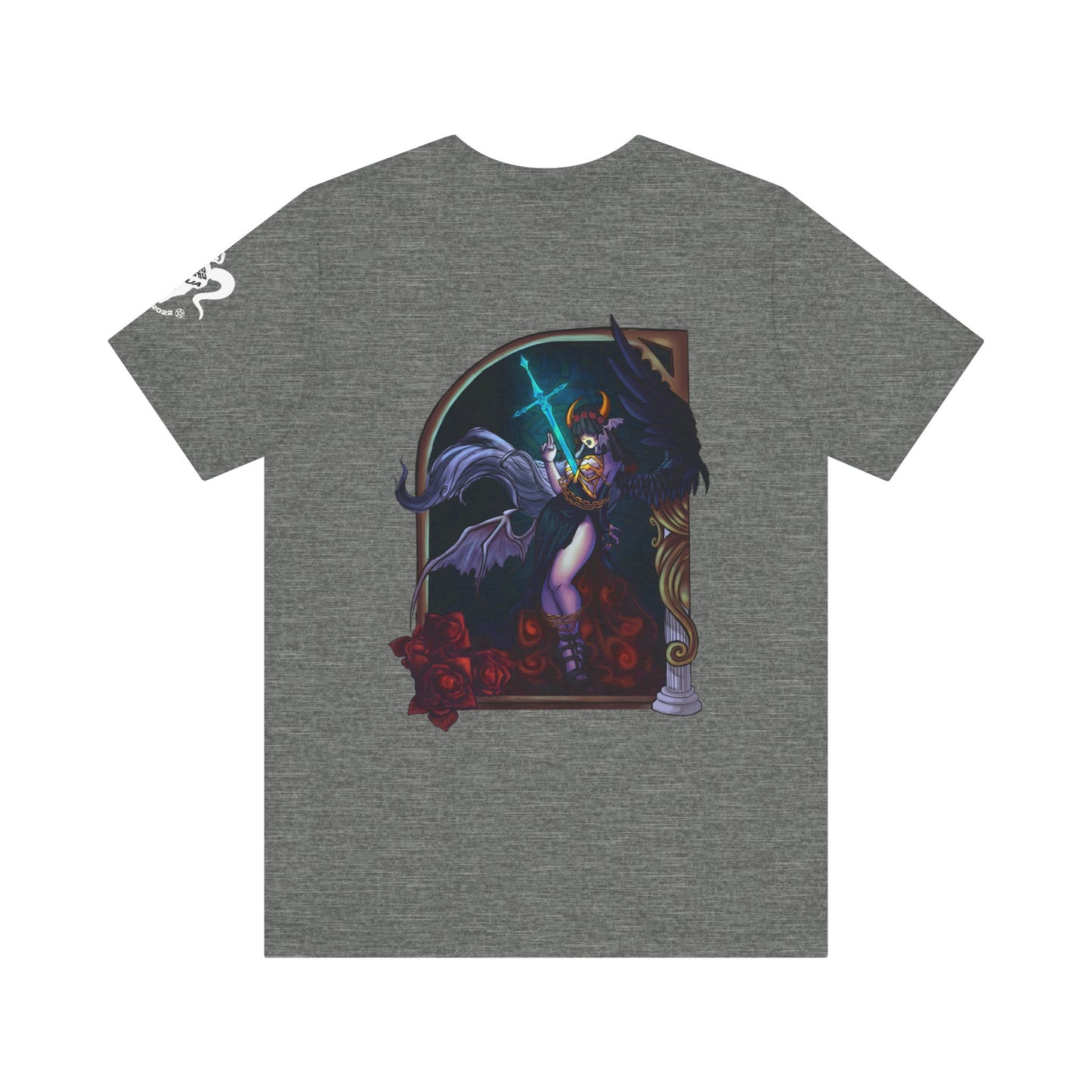 Heavenly Evil Angel Short Sleeve Tee