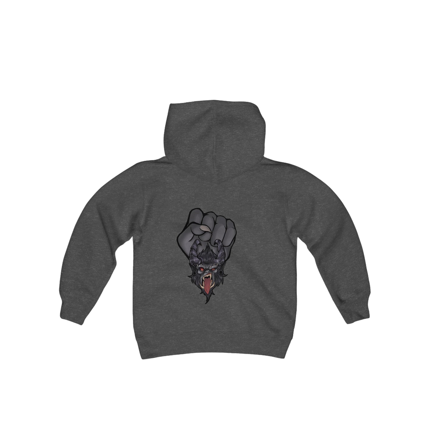 Rilla Fist Youth Heavy Blend Hooded Sweatshirt