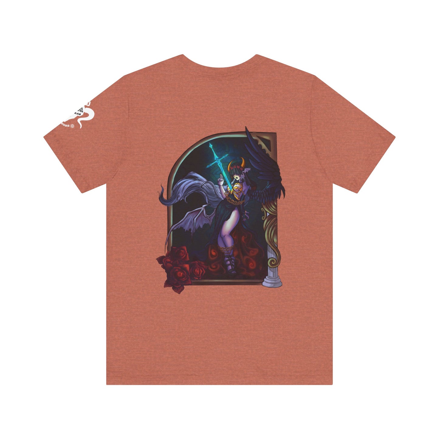 Heavenly Evil Angel Short Sleeve Tee