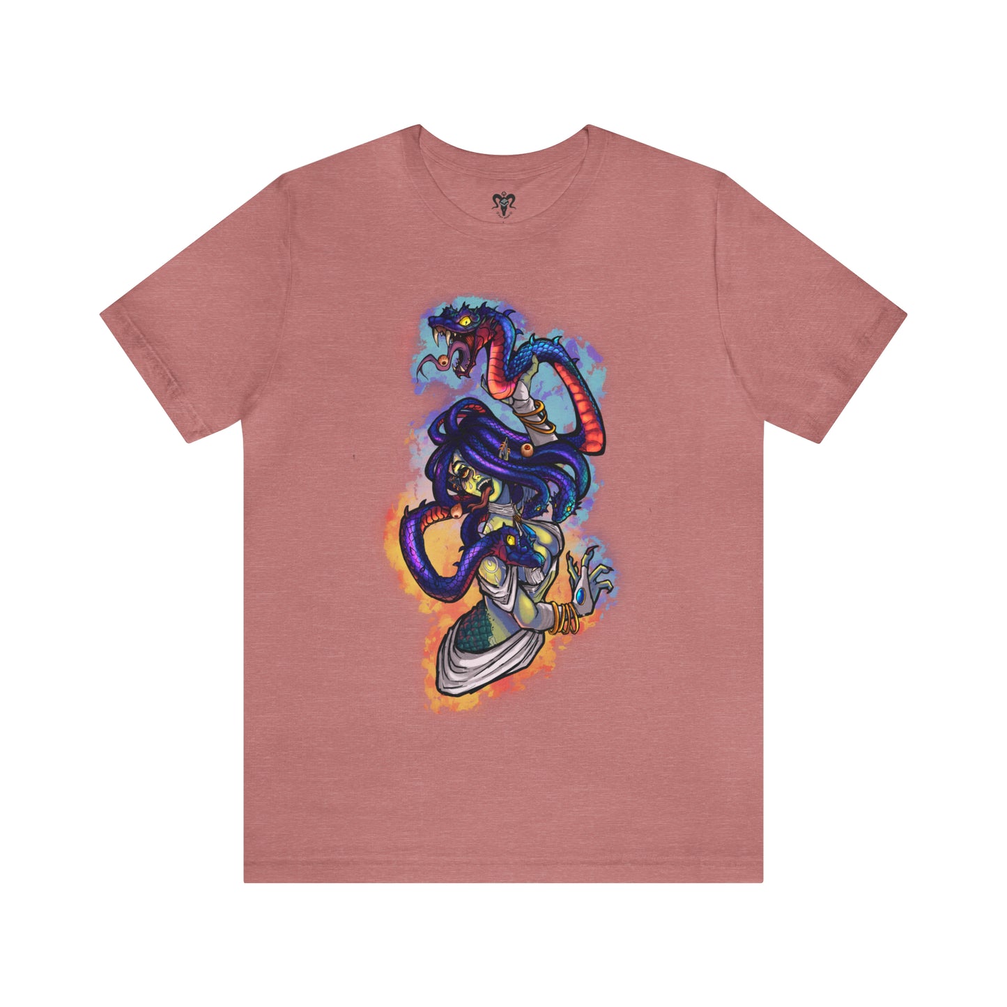 Queen Medusa Jersey Short Sleeve Tee