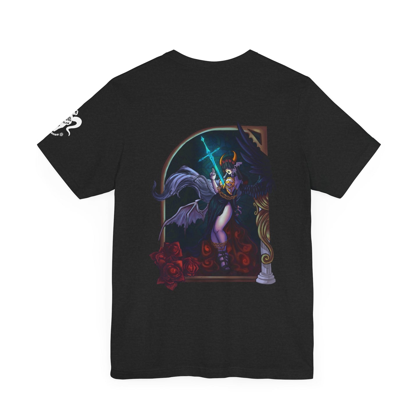 Heavenly Evil Angel Short Sleeve Tee