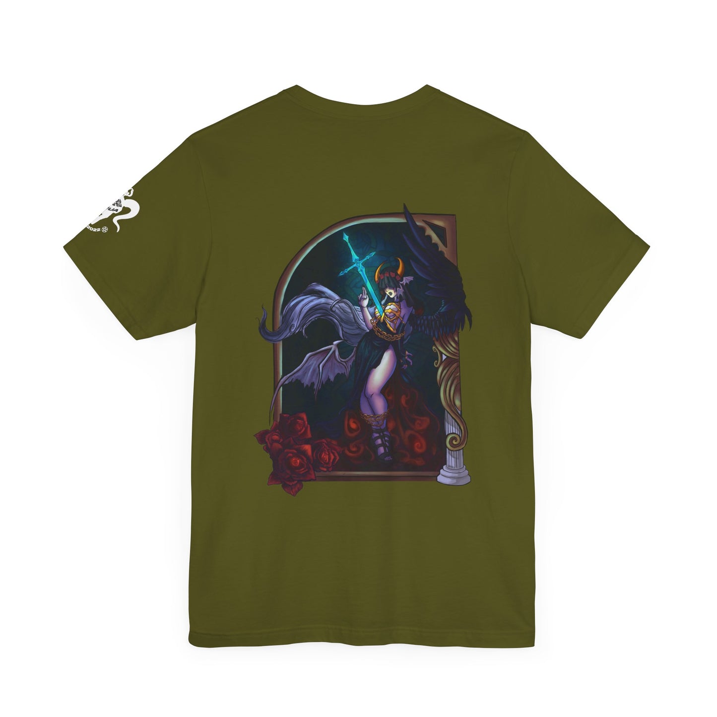 Heavenly Evil Angel Short Sleeve Tee