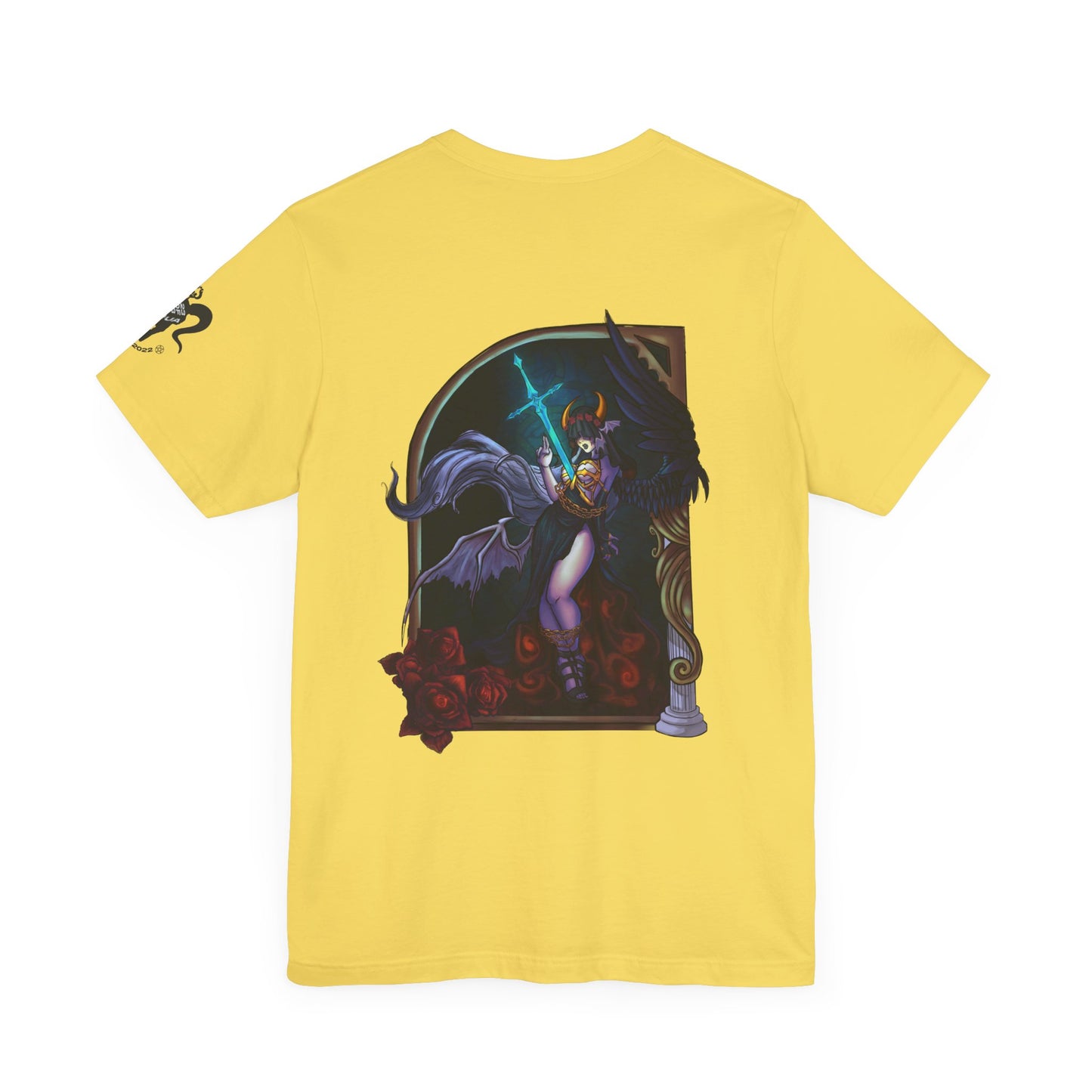 Heavenly Evil Angel Short Sleeve Tee