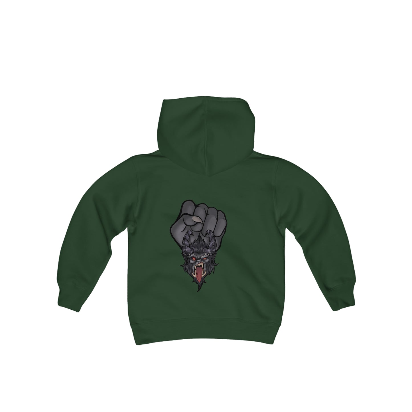Rilla Fist Youth Heavy Blend Hooded Sweatshirt