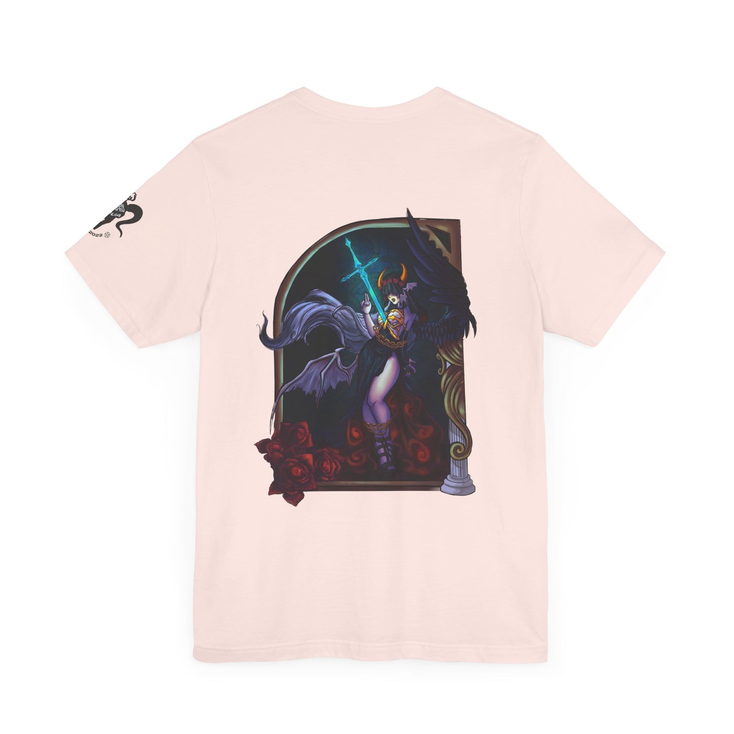 Heavenly Evil Angel Short Sleeve Tee