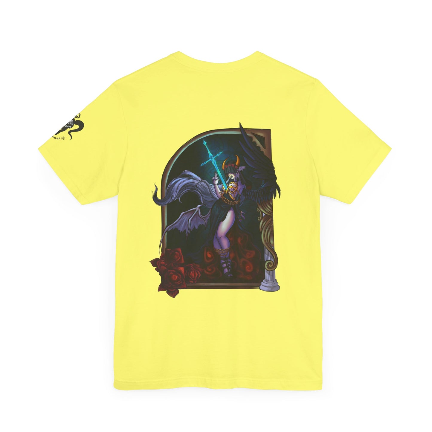 Heavenly Evil Angel Short Sleeve Tee