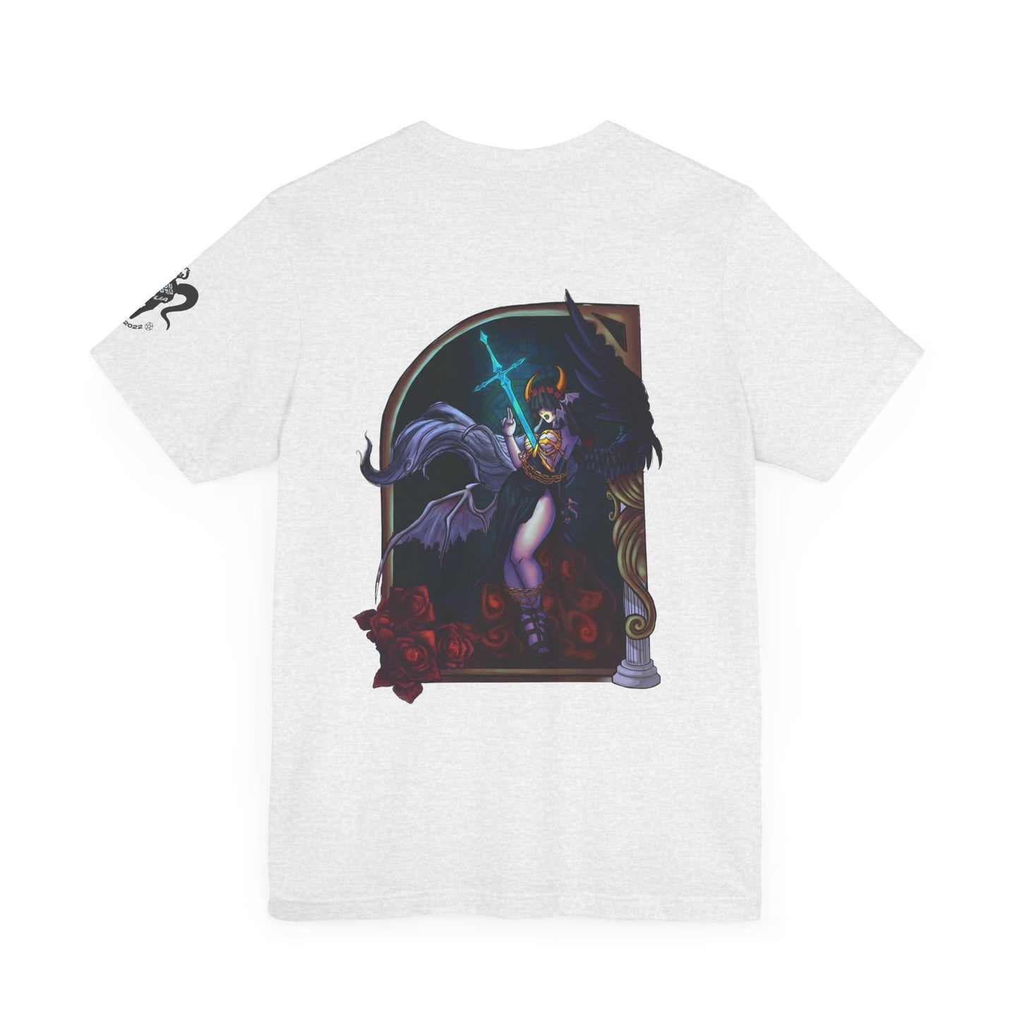 Heavenly Evil Angel Short Sleeve Tee