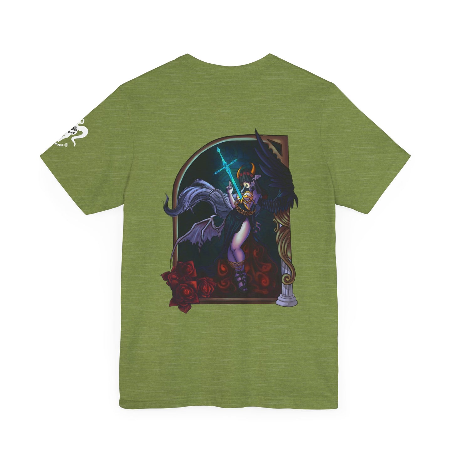 Heavenly Evil Angel Short Sleeve Tee
