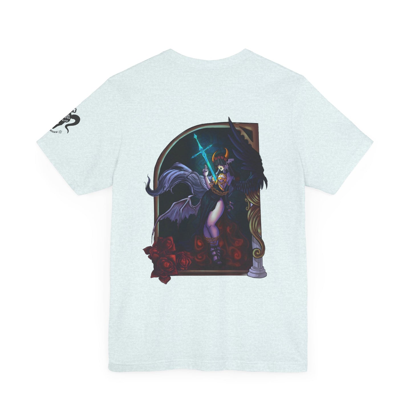 Heavenly Evil Angel Short Sleeve Tee
