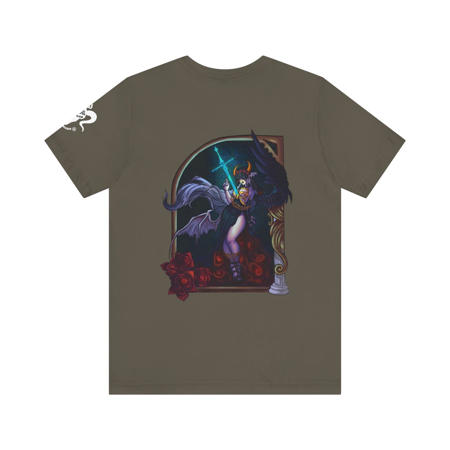 Heavenly Evil Angel Short Sleeve Tee