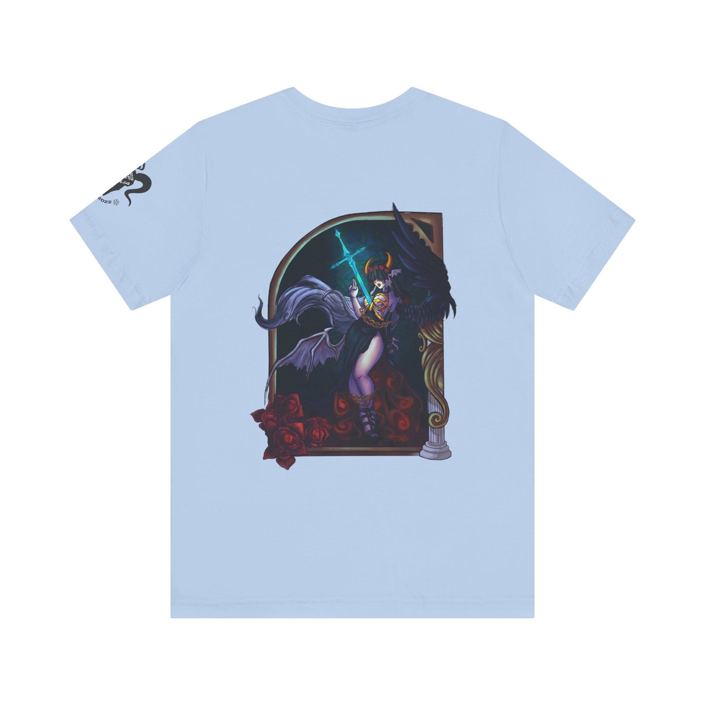 Heavenly Evil Angel Short Sleeve Tee