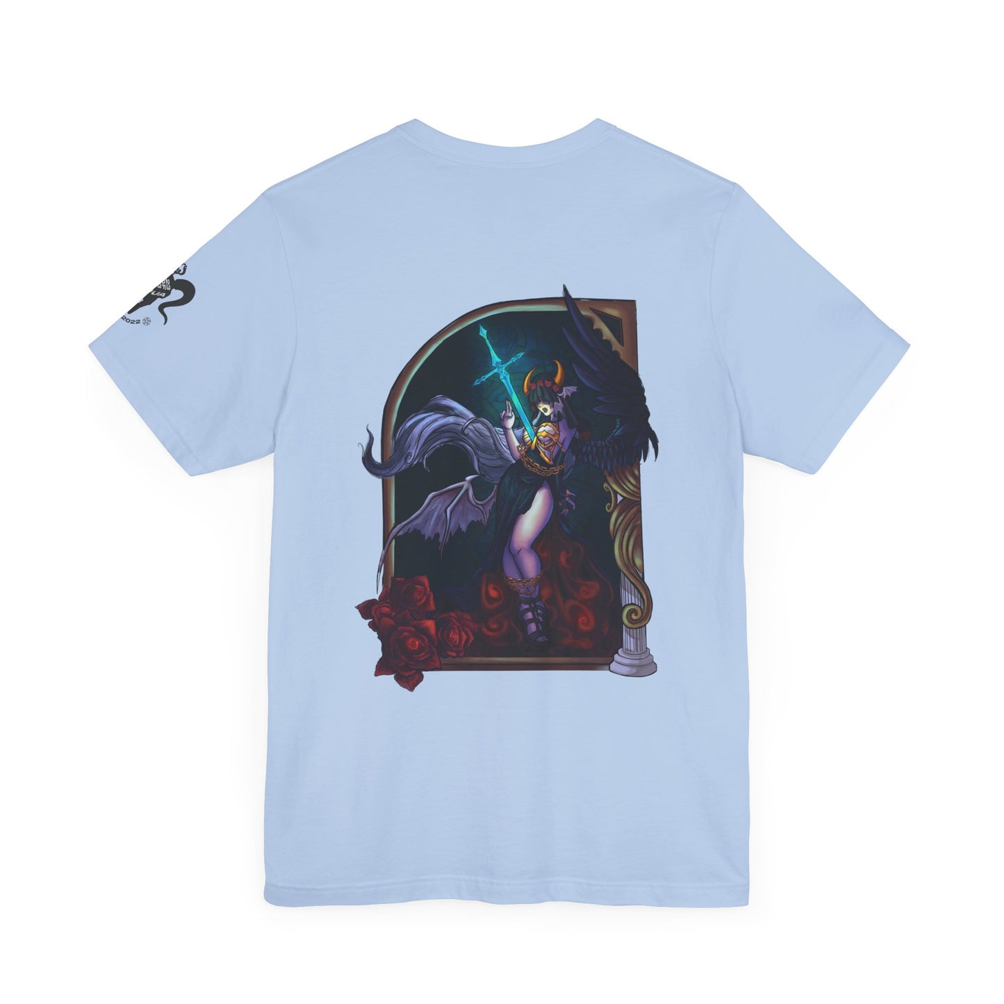 Heavenly Evil Angel Short Sleeve Tee