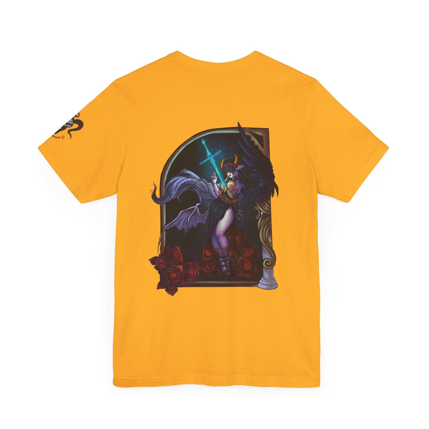 Heavenly Evil Angel Short Sleeve Tee