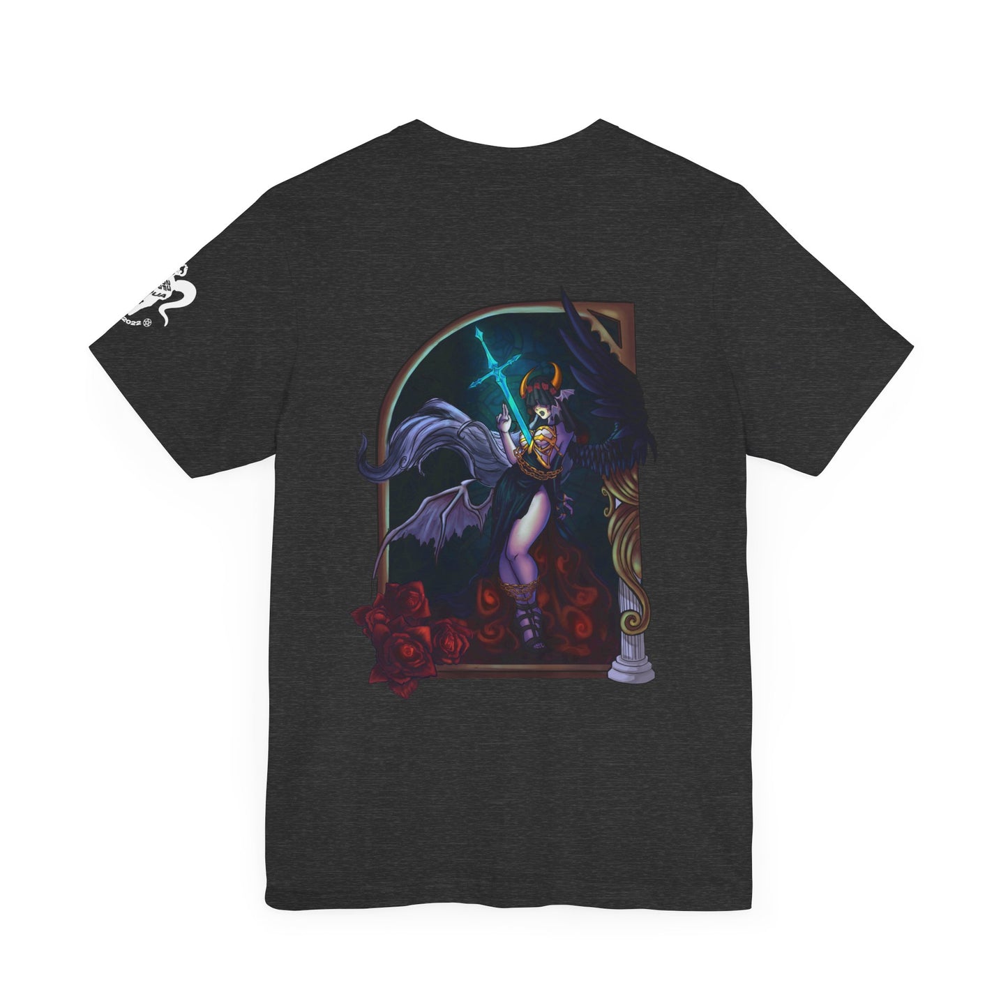 Heavenly Evil Angel Short Sleeve Tee