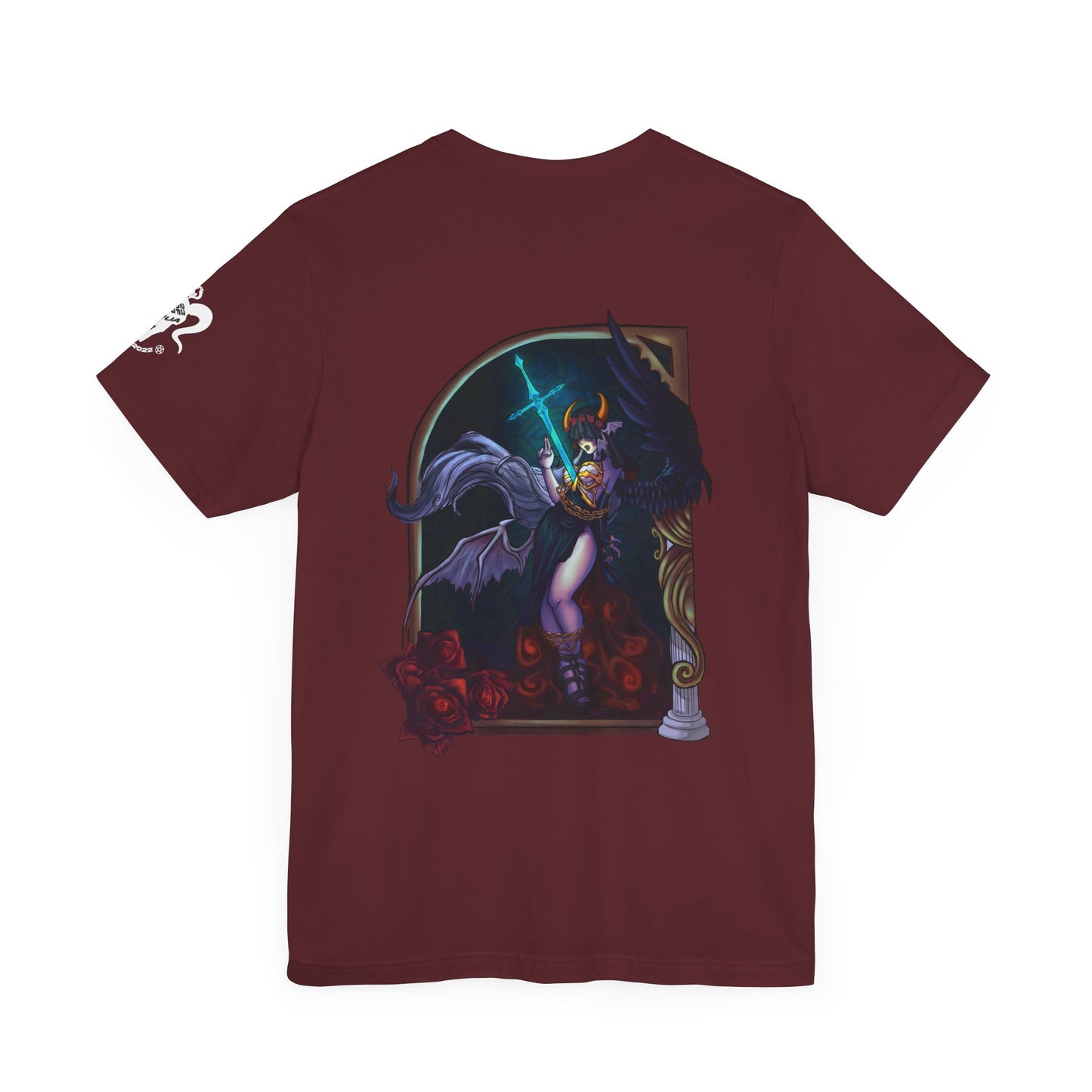 Heavenly Evil Angel Short Sleeve Tee