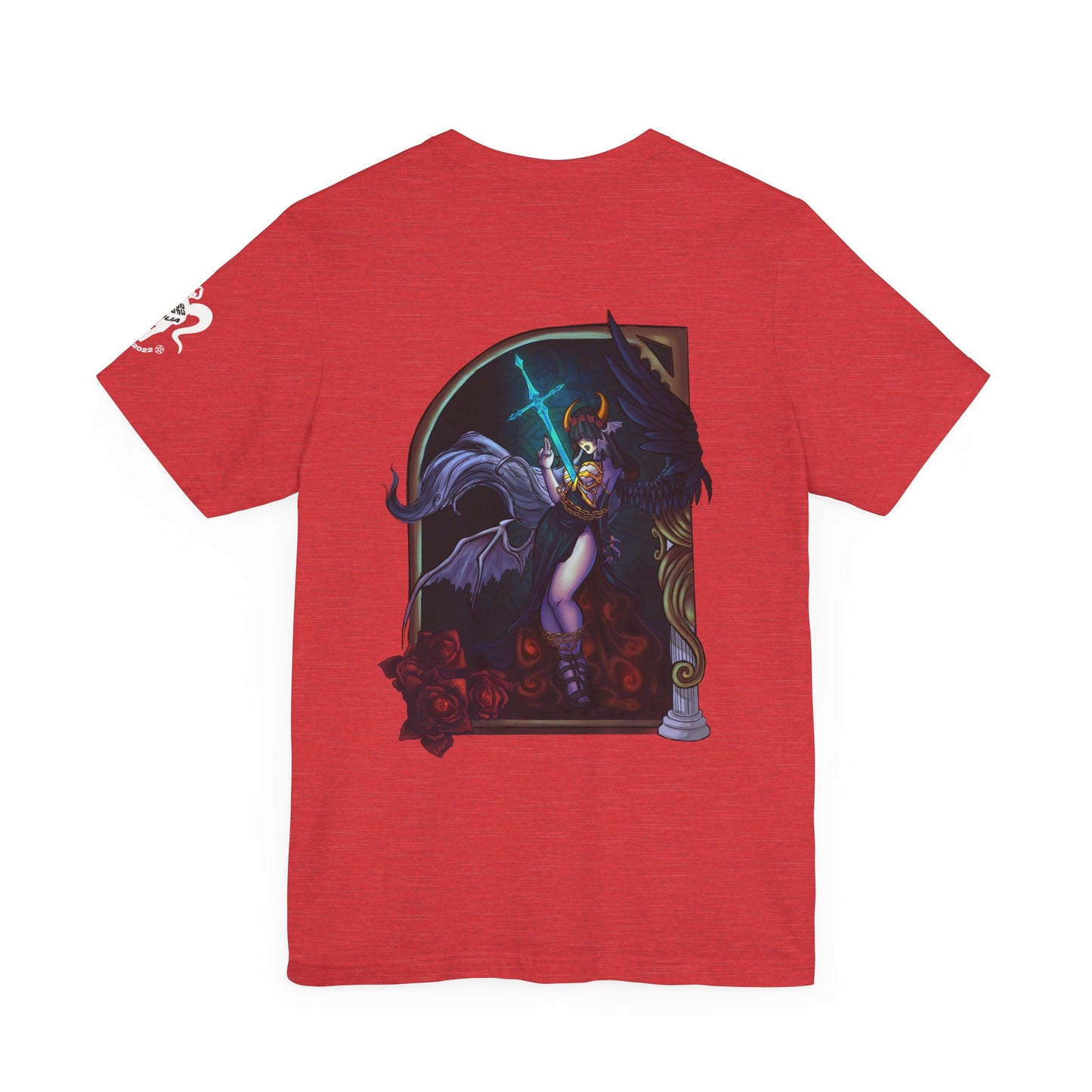 Heavenly Evil Angel Short Sleeve Tee