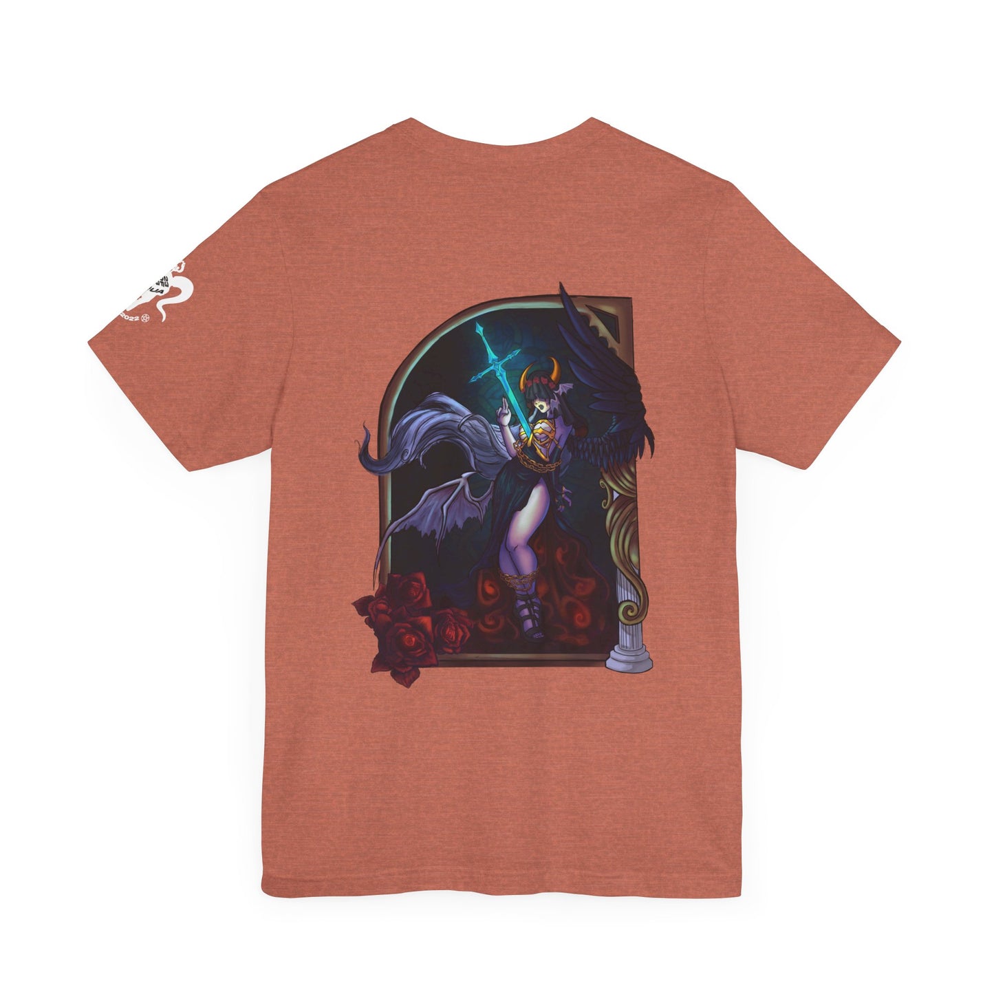 Heavenly Evil Angel Short Sleeve Tee