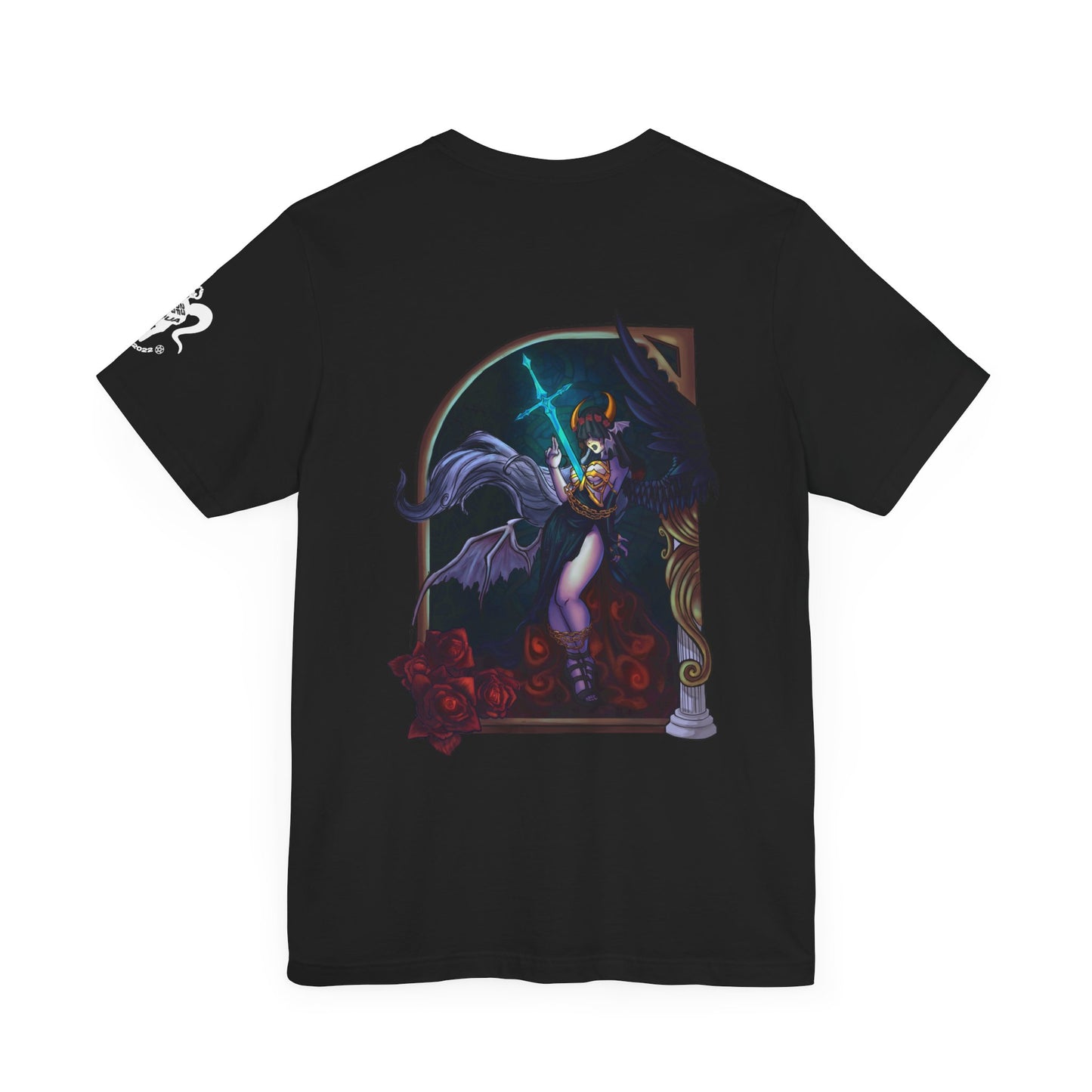 Heavenly Evil Angel Short Sleeve Tee