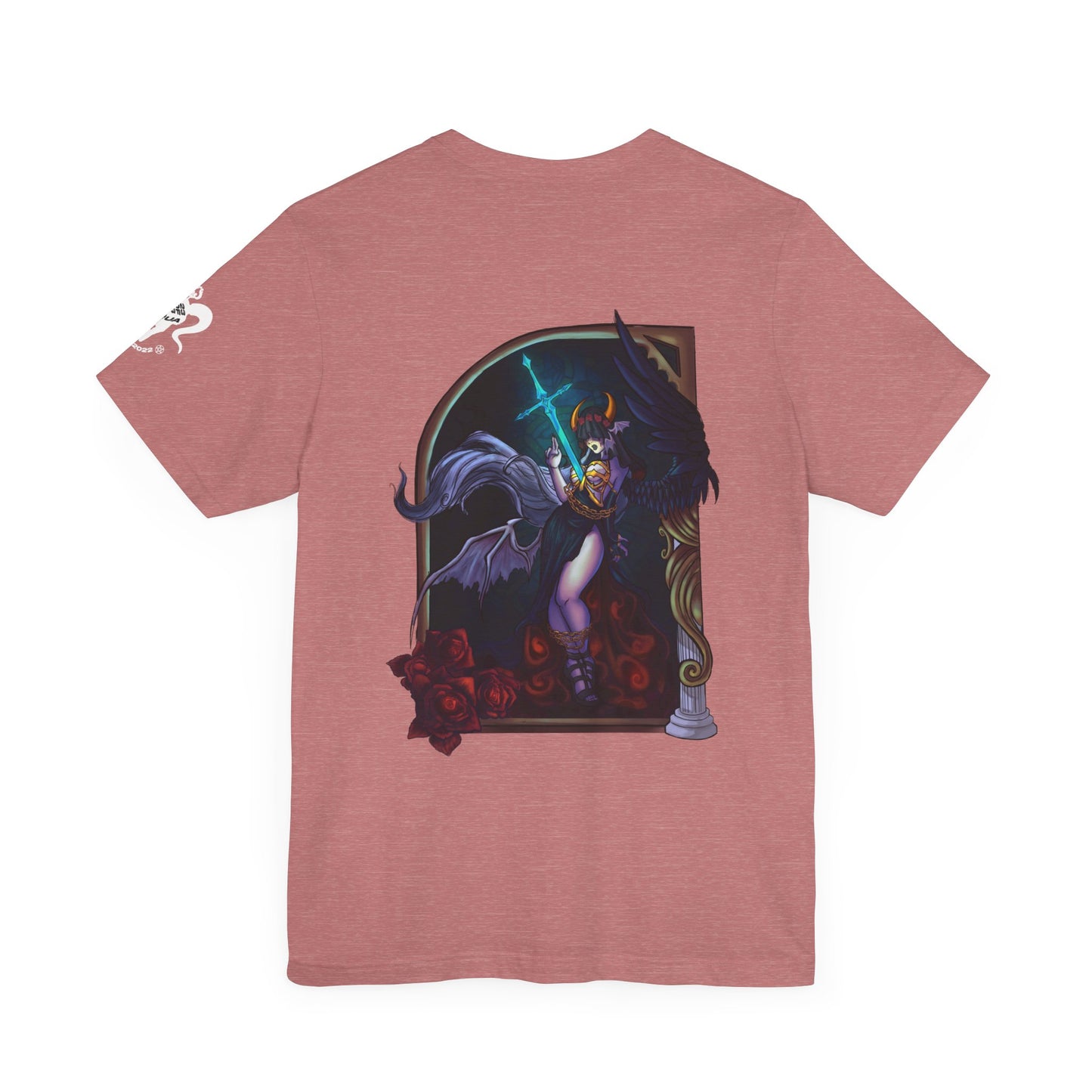 Heavenly Evil Angel Short Sleeve Tee