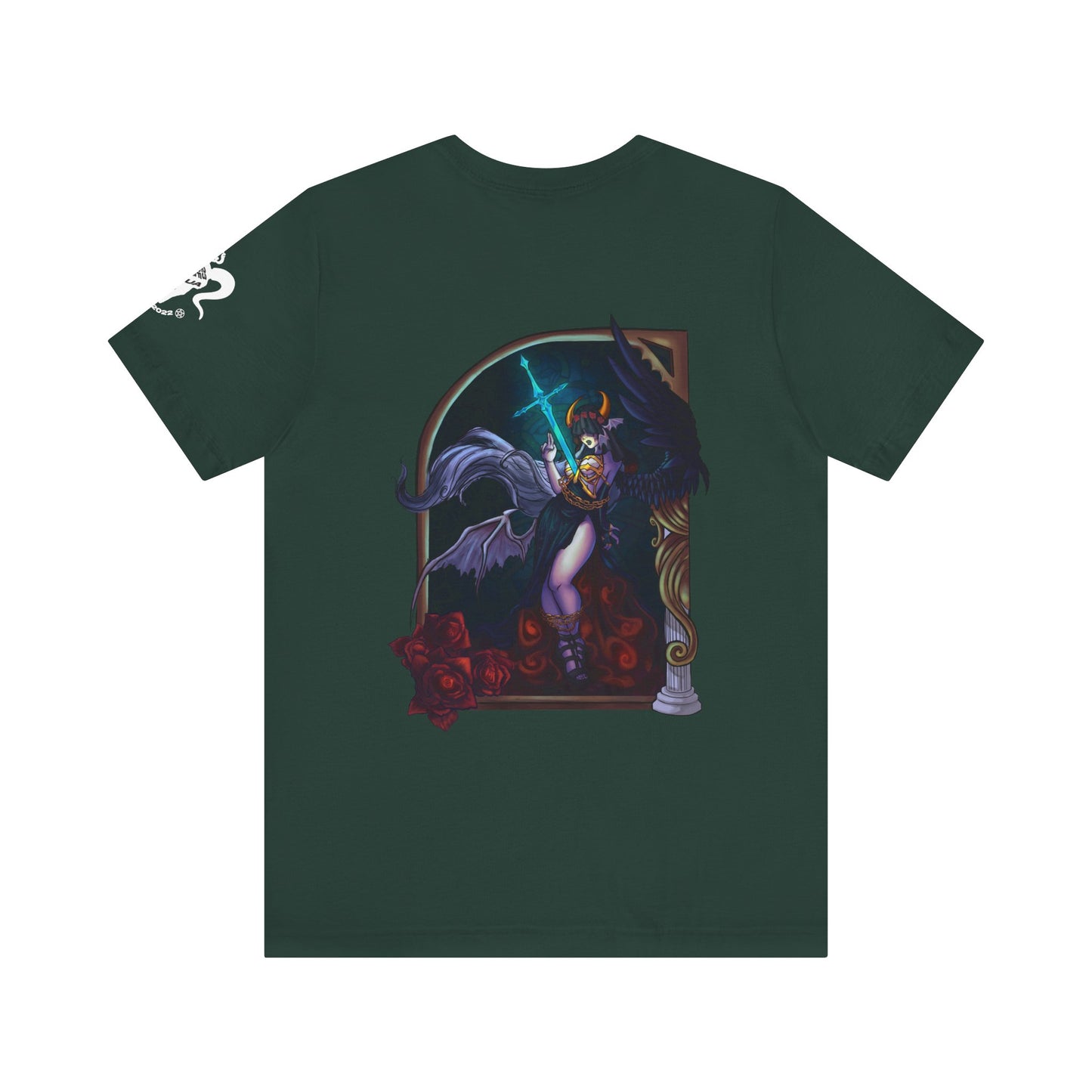 Heavenly Evil Angel Short Sleeve Tee