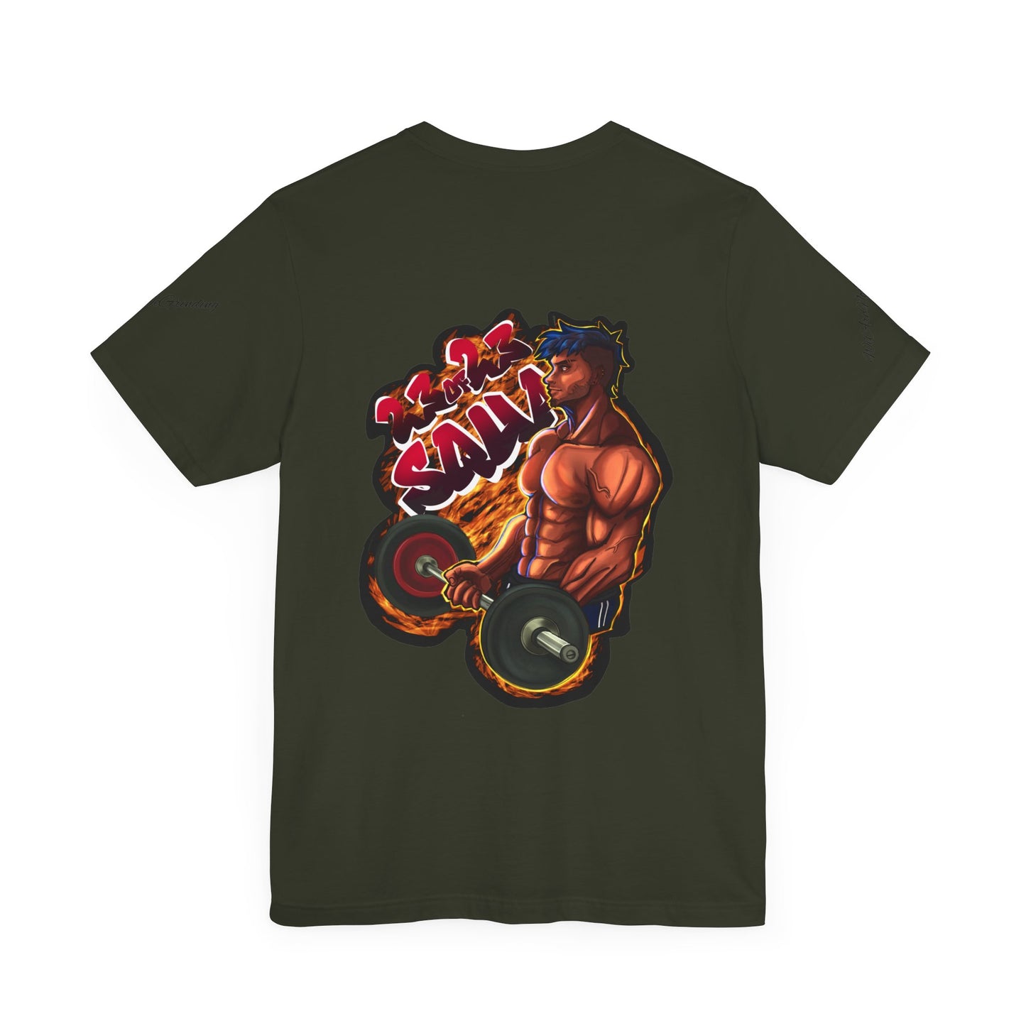 WorkOut King Short Sleevee Tee