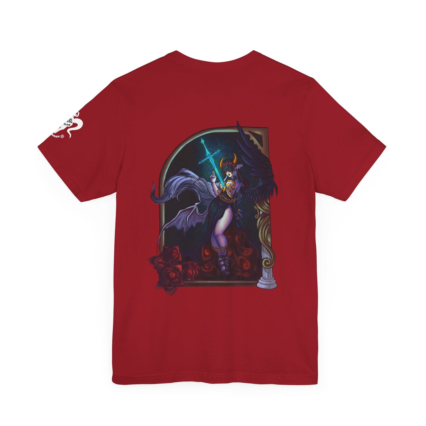Heavenly Evil Angel Short Sleeve Tee