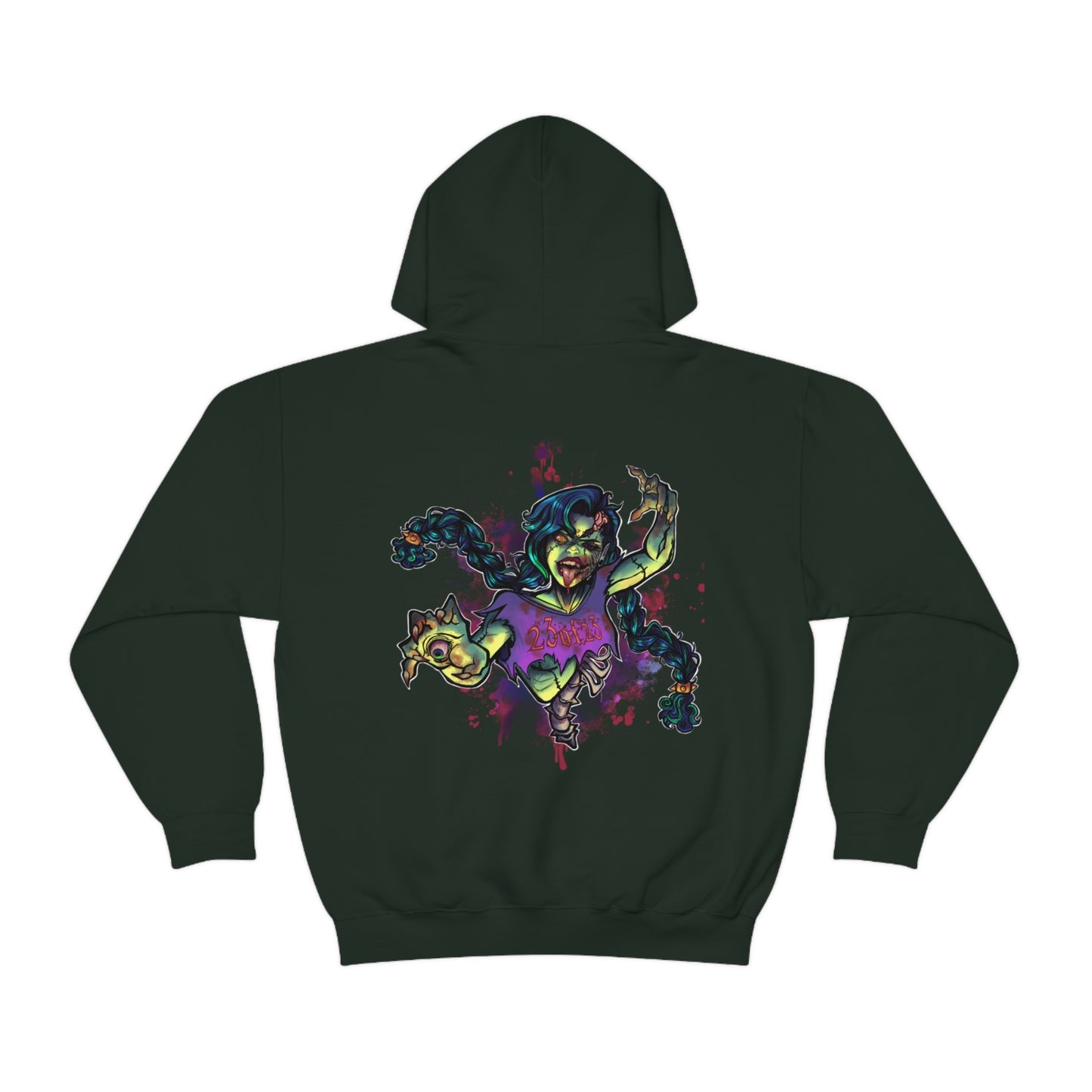 Zombie Girl ™ Hooded Sweatshirt