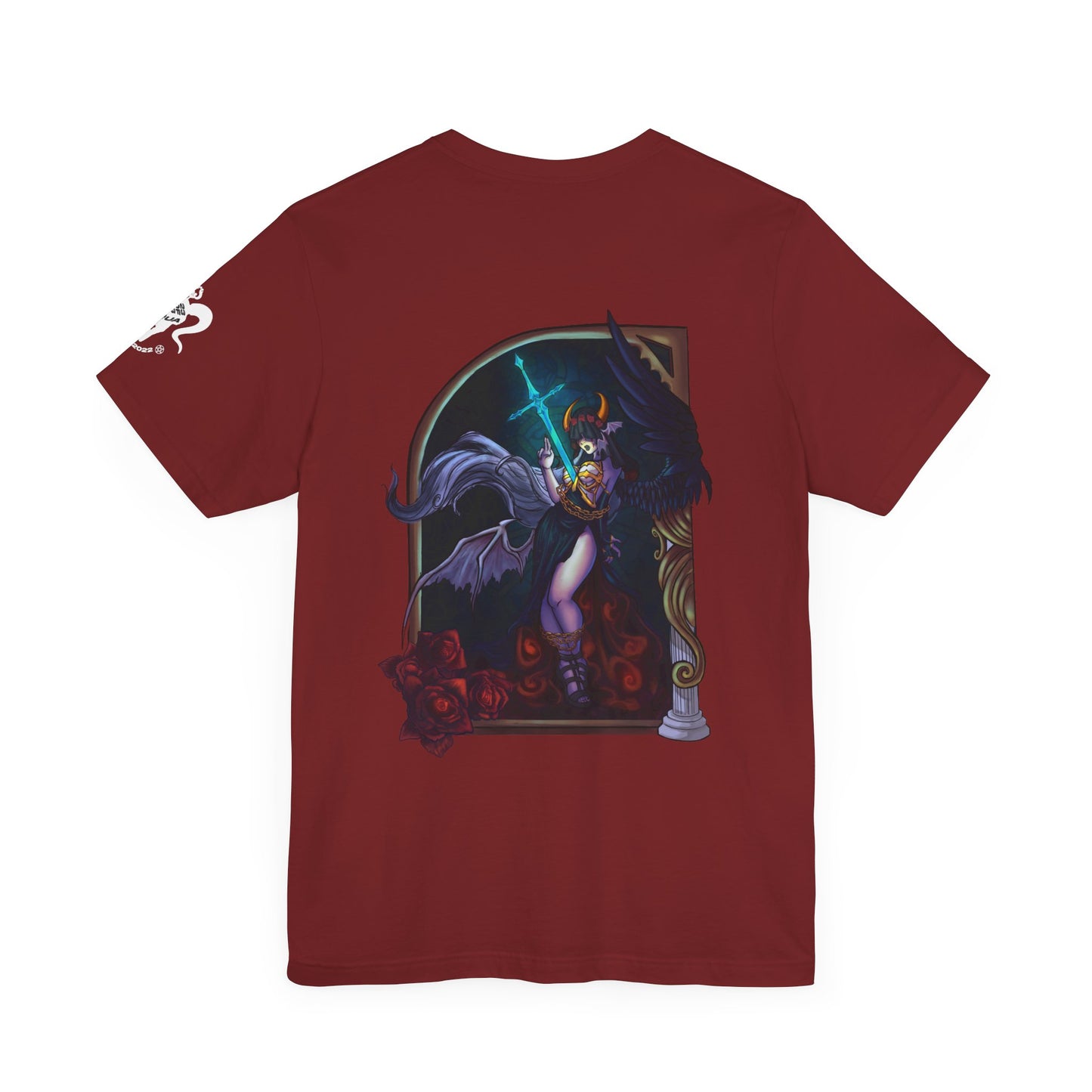 Heavenly Evil Angel Short Sleeve Tee