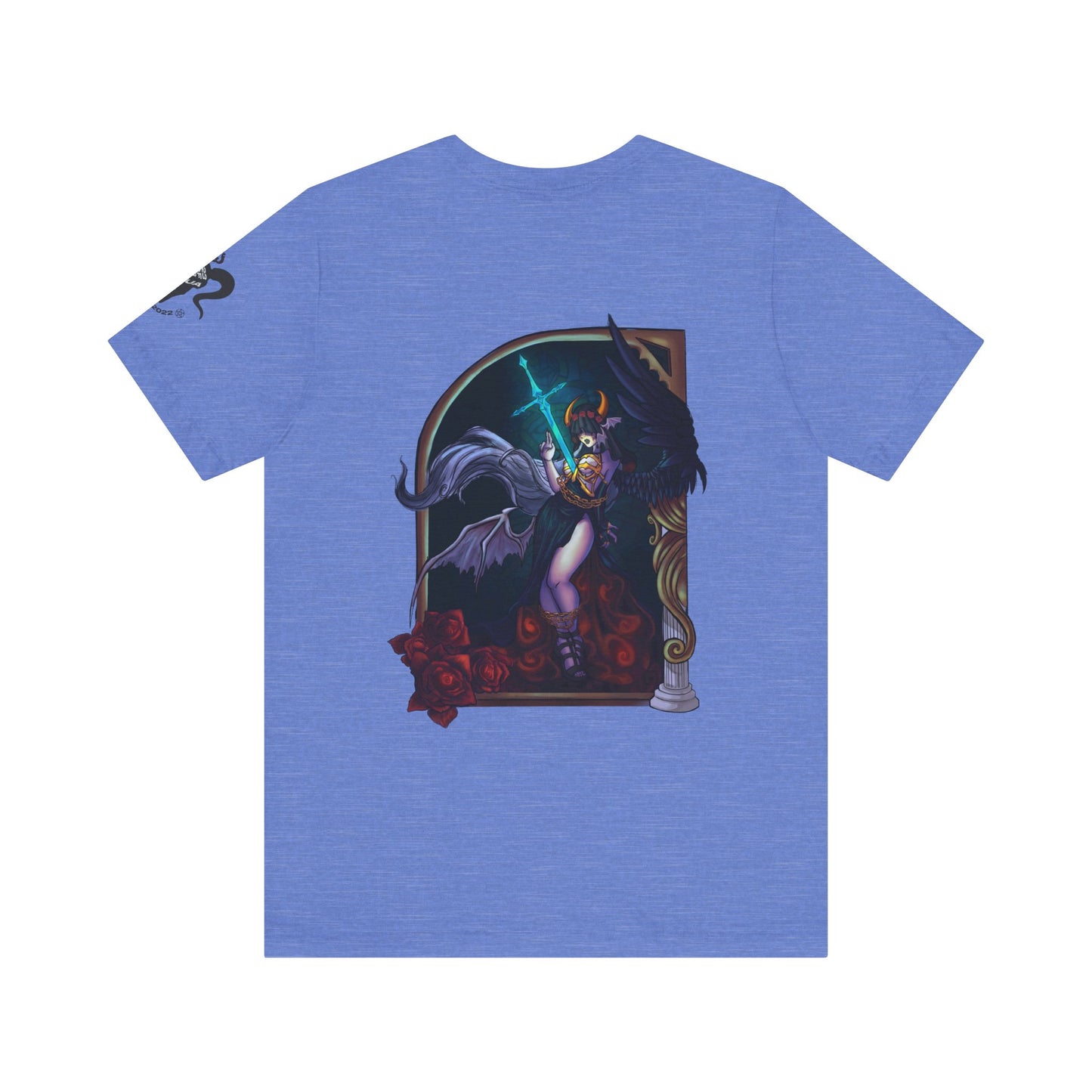Heavenly Evil Angel Short Sleeve Tee