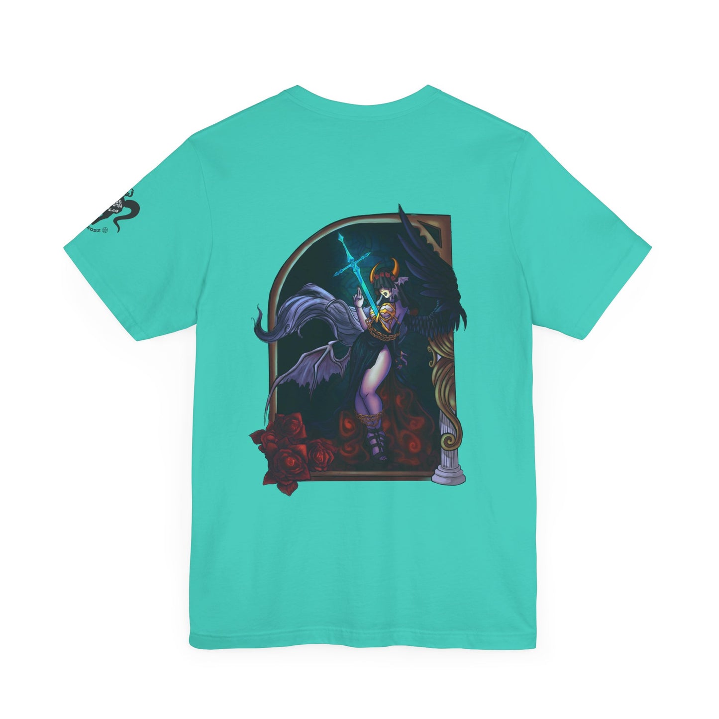 Heavenly Evil Angel Short Sleeve Tee