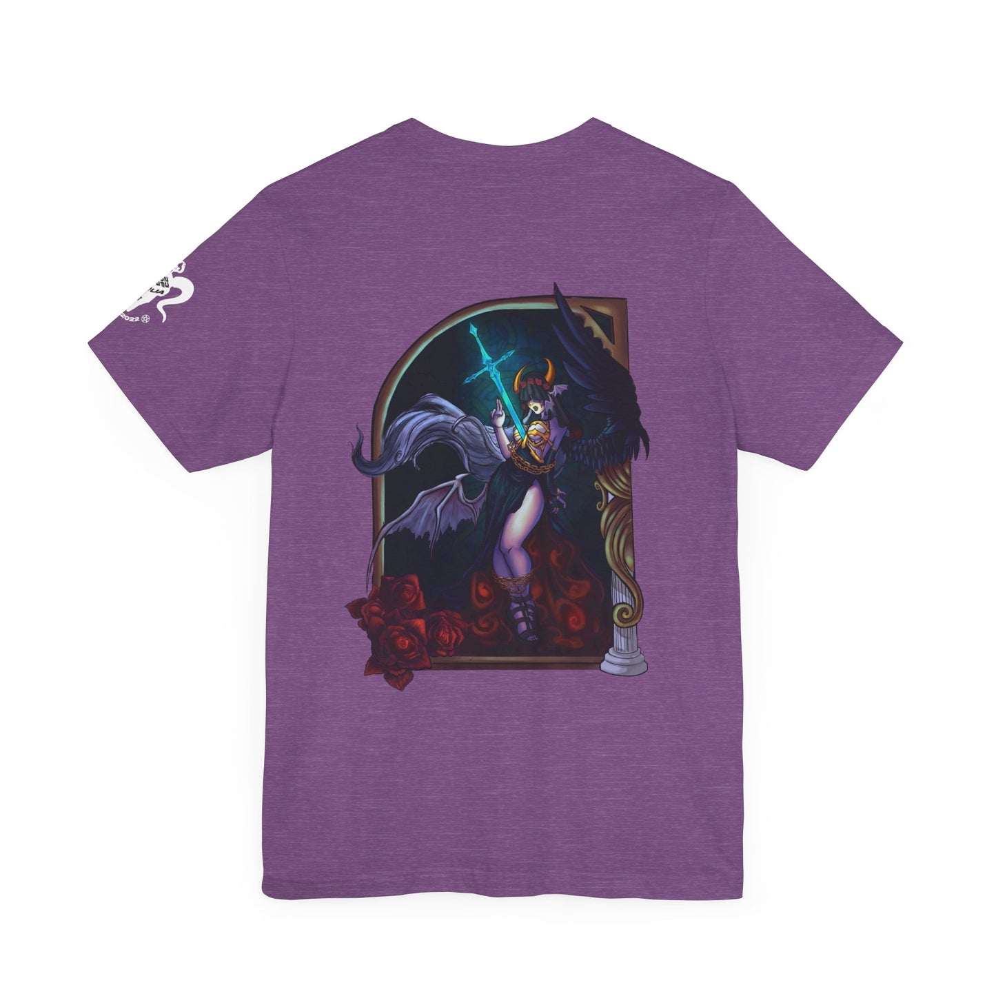 Heavenly Evil Angel Short Sleeve Tee