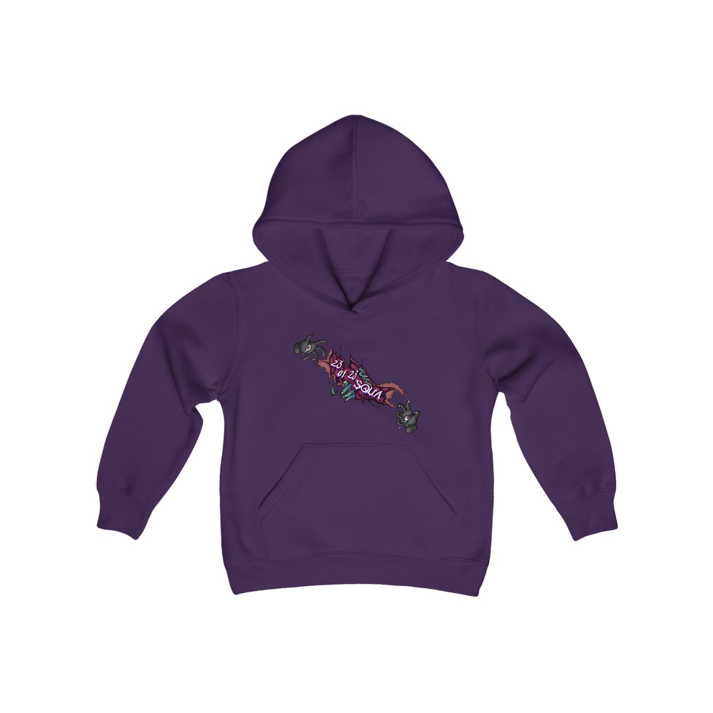 Rilla Fist Youth Heavy Blend Hooded Sweatshirt