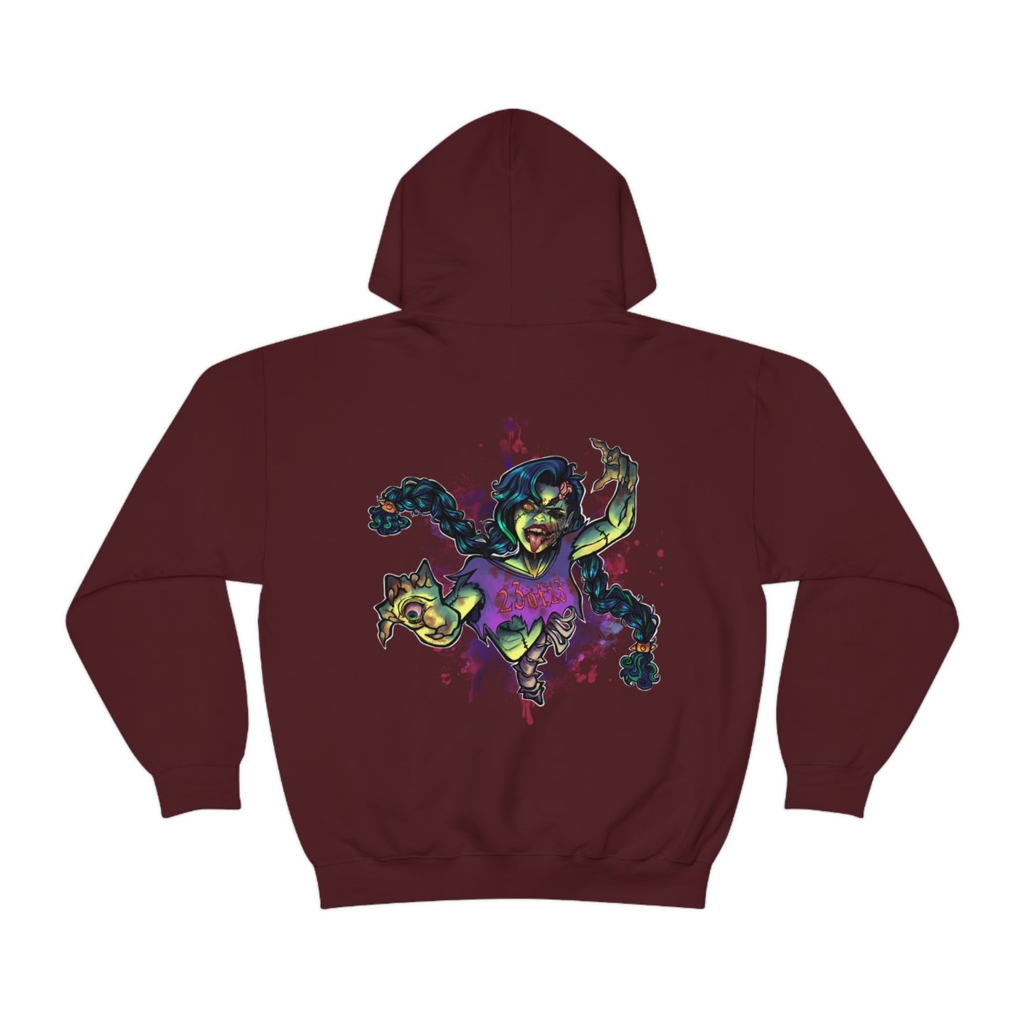 Zombie Girl ™ Hooded Sweatshirt
