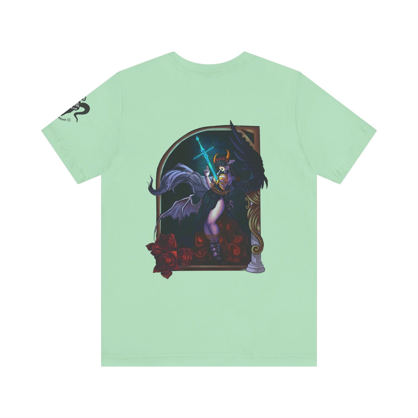 Heavenly Evil Angel Short Sleeve Tee